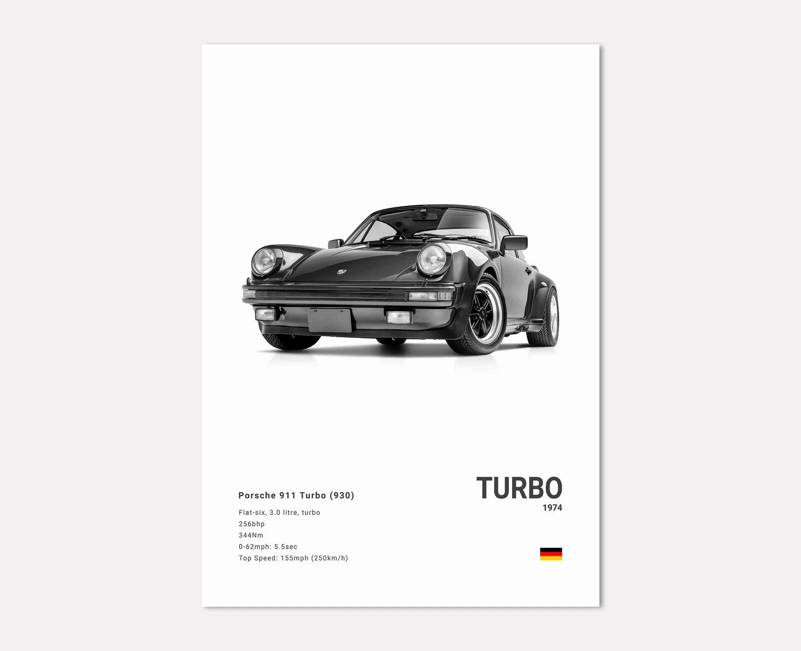 Porsche 911 Turbo (930) Front Side Angle