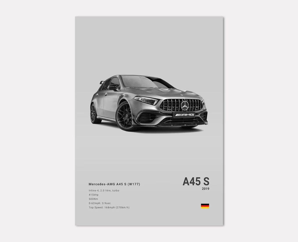 Mercedes-AMG A45 S (W177) Front Side Angle