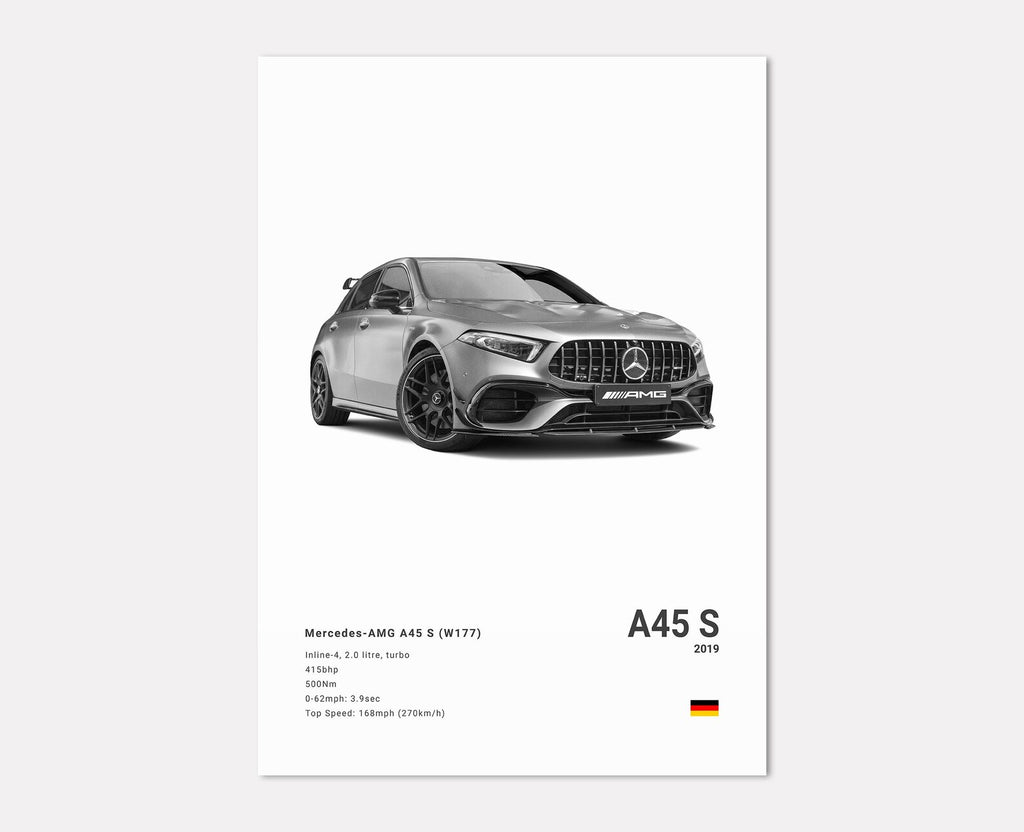 Mercedes-AMG A45 S (W177) Front Side Angle