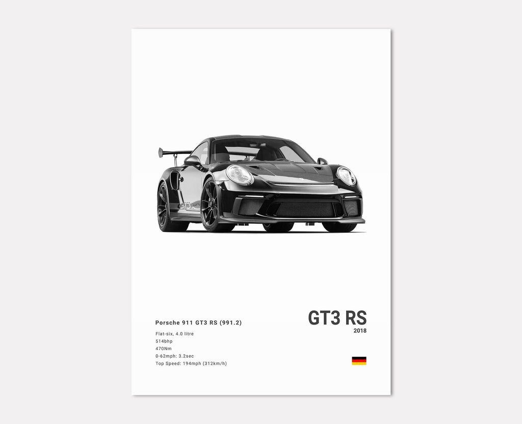 Porsche 911 GT3 RS (991.2) Front Side Angle