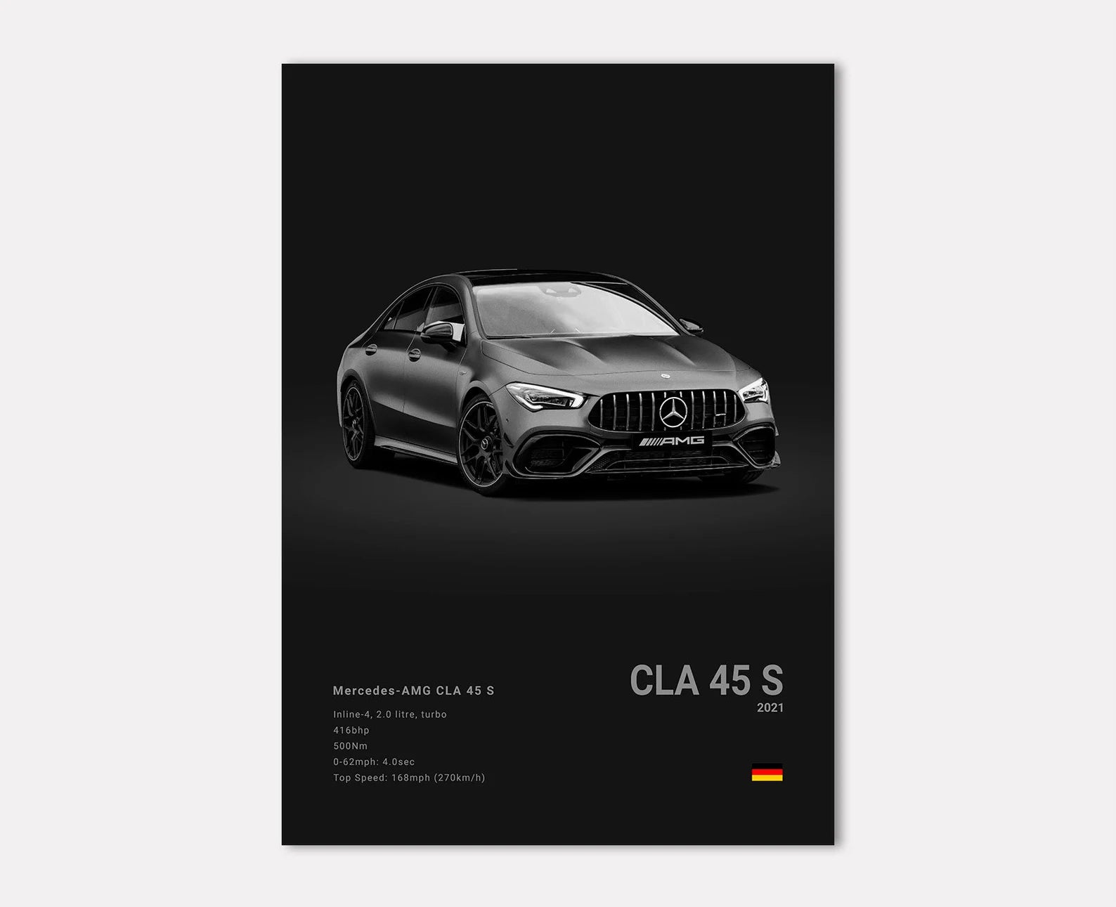 Mercedes-AMG CLA 45 S Front Side Angle