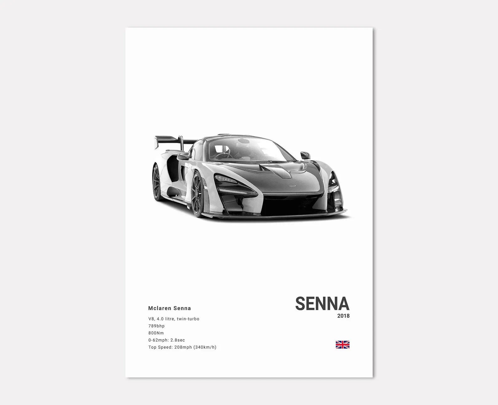 McLaren Senna Front Side Angle