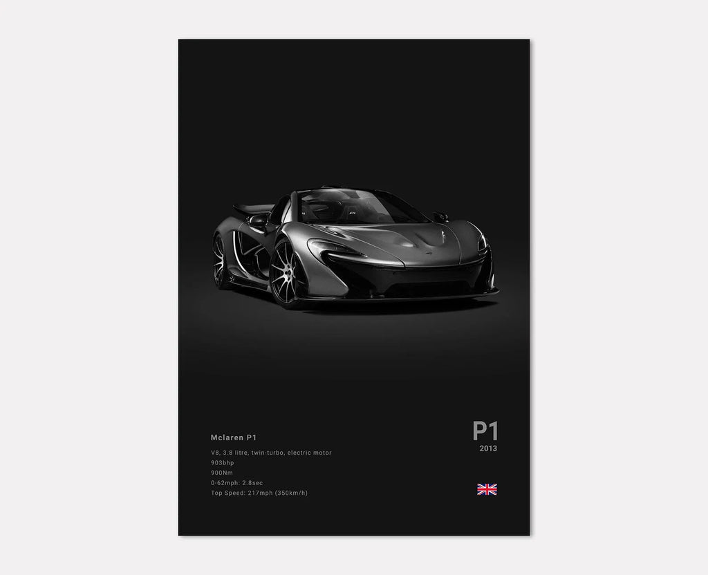 McLaren P1 Front Side Angle