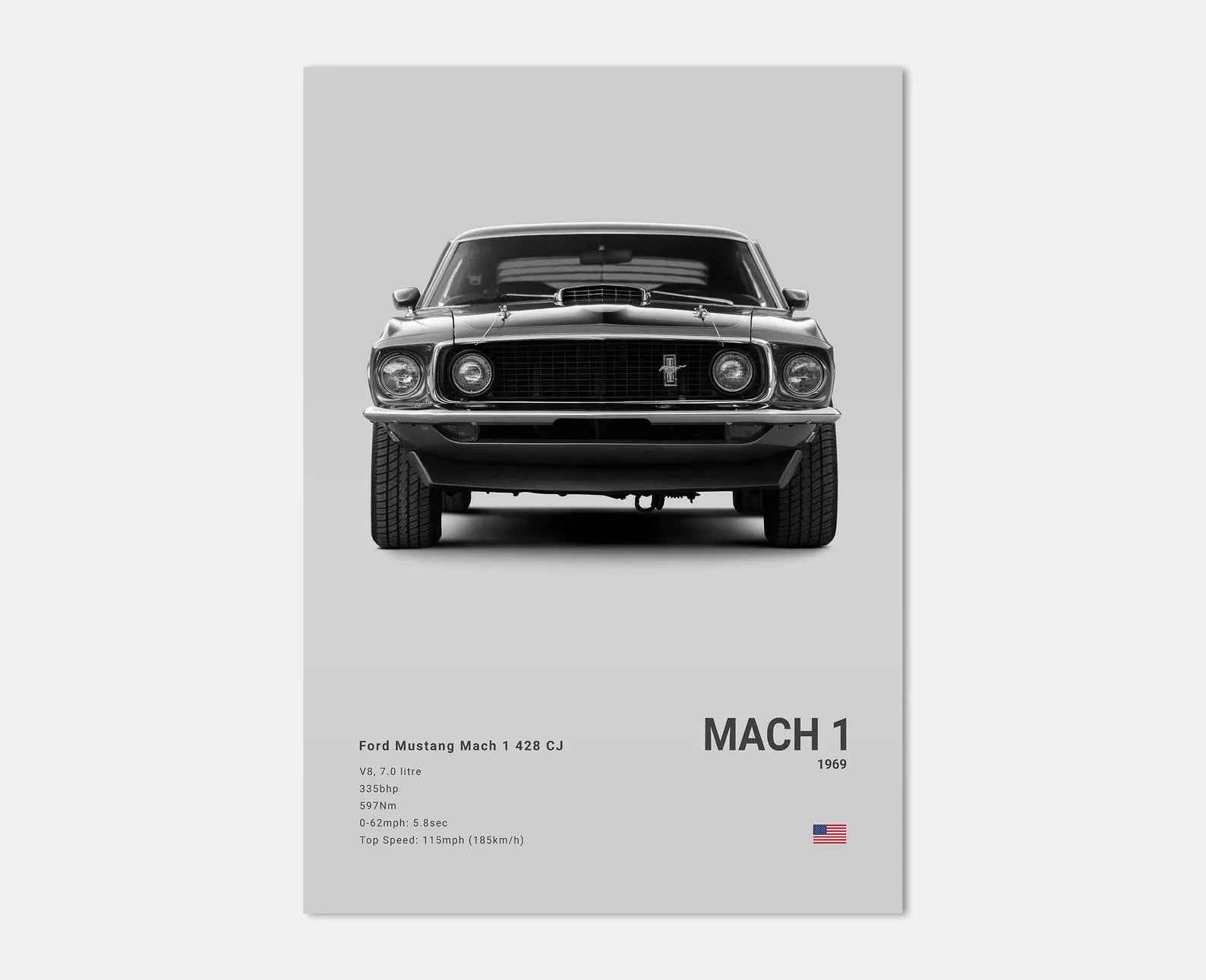 Ford Mustang Mach 1 428 CJ
