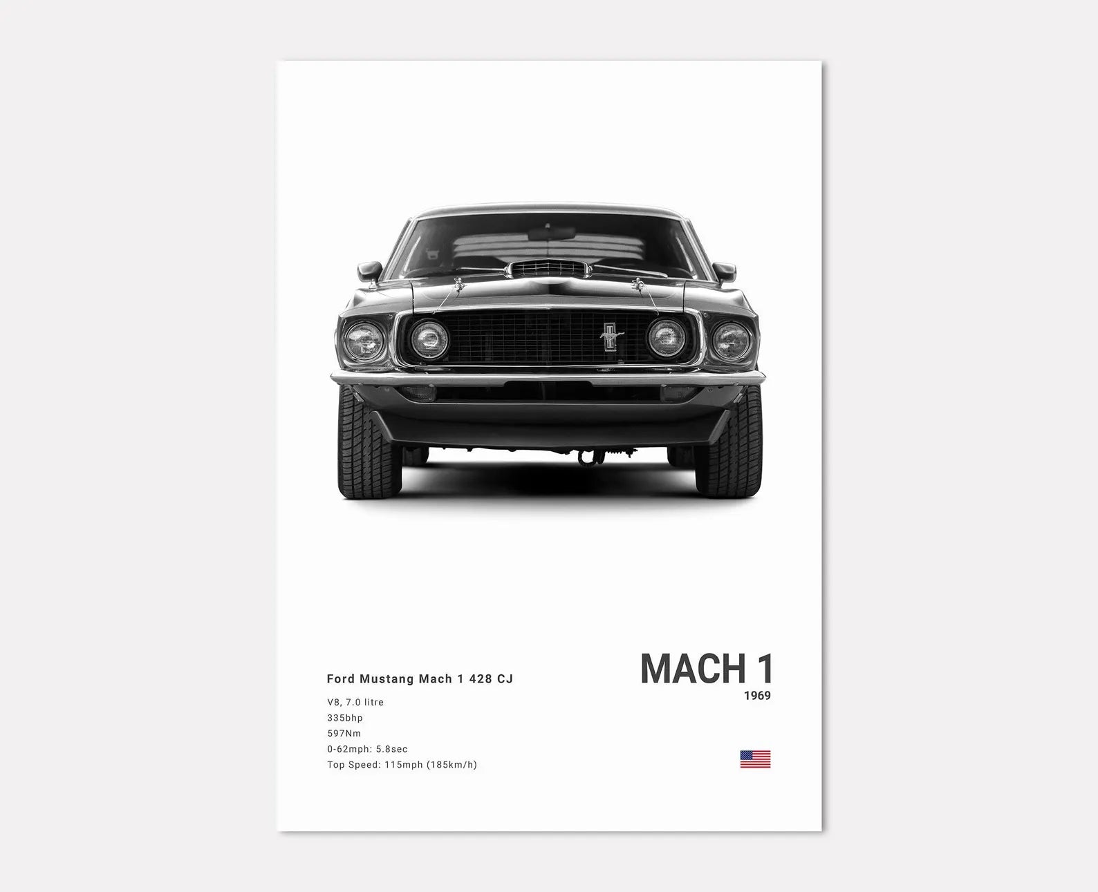 Ford Mustang Mach 1 428 CJ