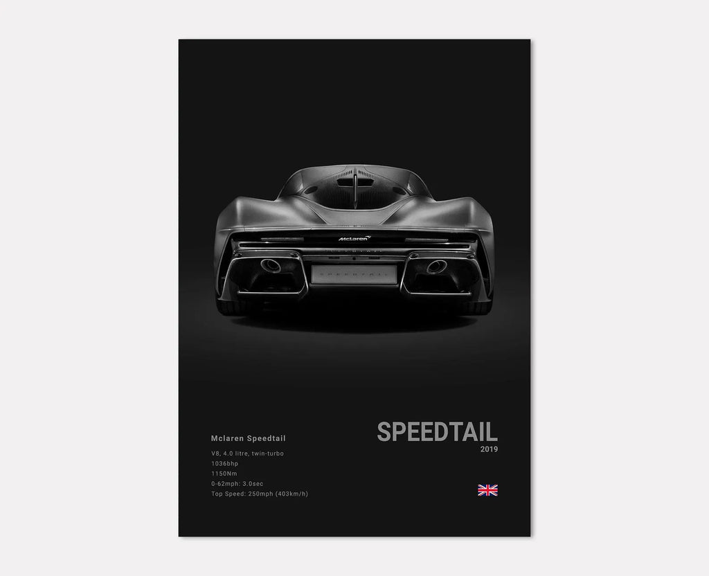 McLaren Speedtail Rear Angle